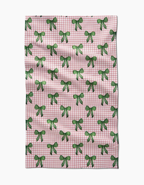 Ribbon and Cheer Tea Towel