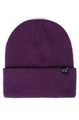 Solid Cuff Beanie Hat (Multiple Colors)