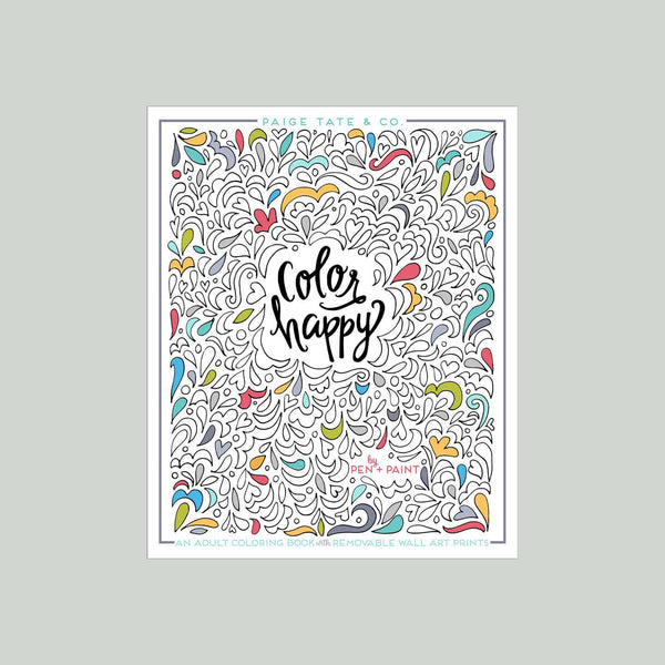 Color Happy: Adult Coloring Book