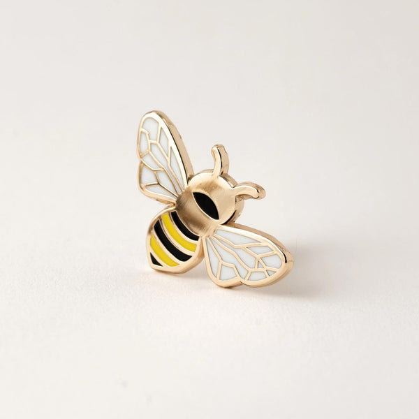 Queen Honey Bee Lapel Pin