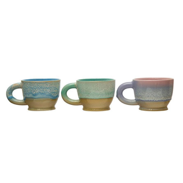 Pastel Reactive Glaze Mug (3 colors)