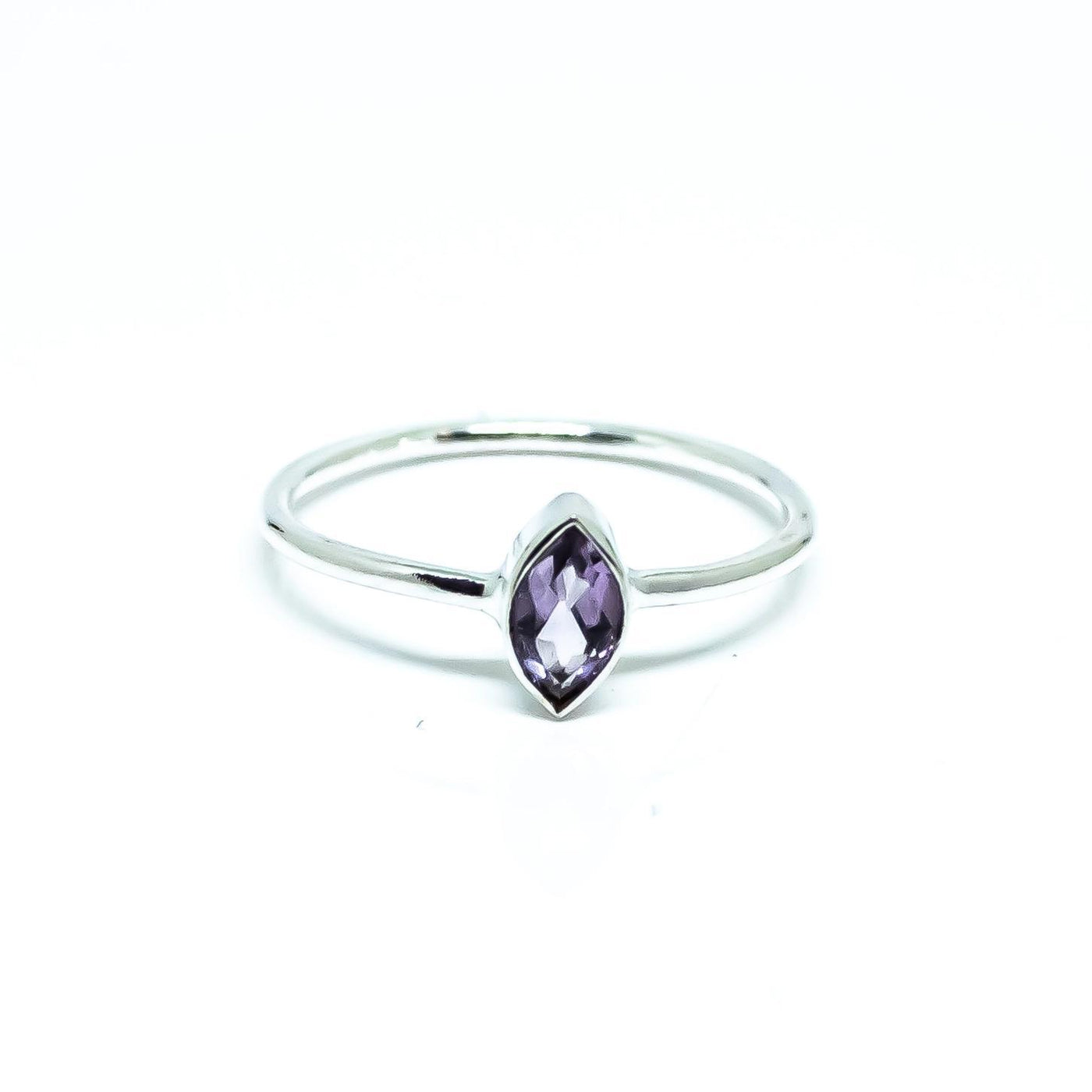 Amethyst Sterling Silver Ring