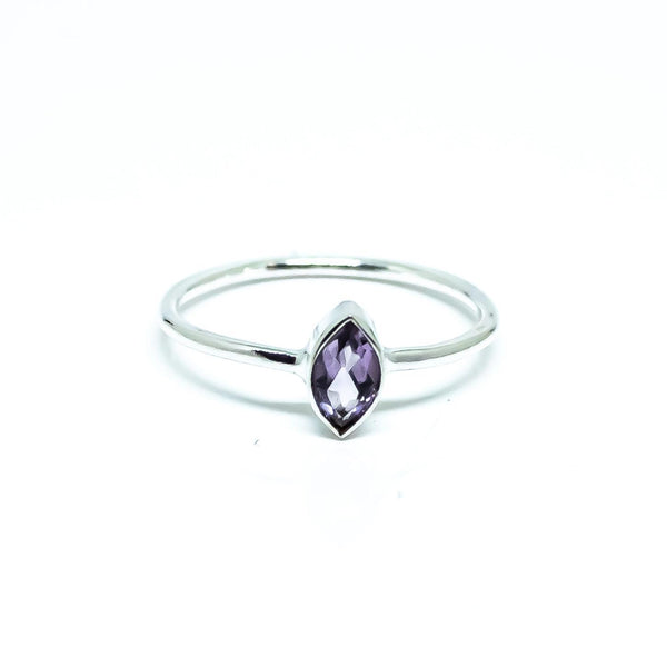 Amethyst Sterling Silver Ring