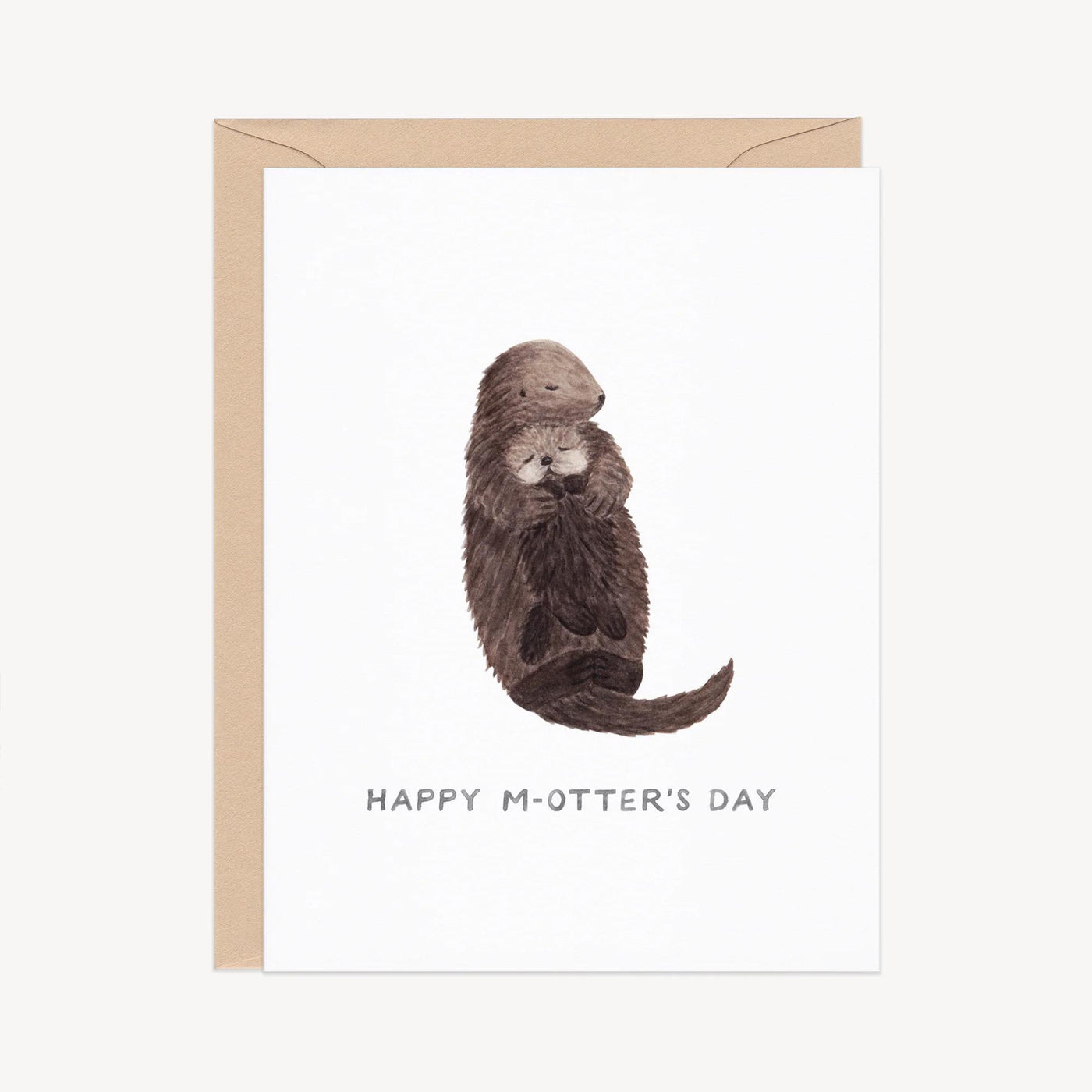 Otter Mom Mother's Day Card