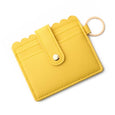 Multi-Card Wallet with Keychain and Coin Pocket