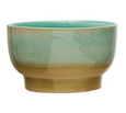 Stoneware Bowl, Reactive Glaze, 3 Colors (each color will vary)