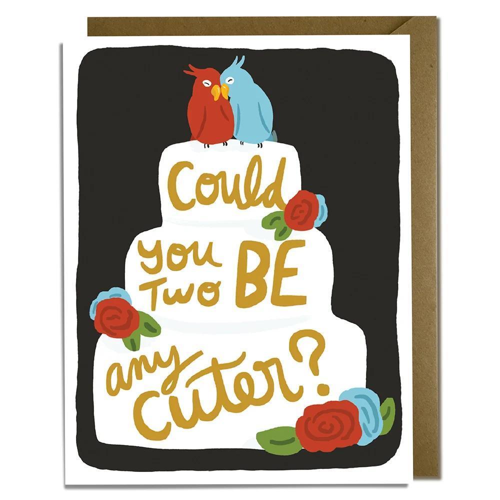 Cute Couple Wedding Card