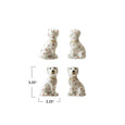 Ceramic Dog Shaped Salt and Pepper Shakers