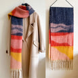 Colorblock Winter Scarf