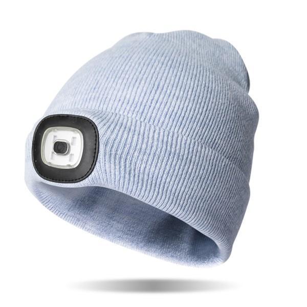 Women's Night Scope Brightside Rechargeable LED Beanie Blue