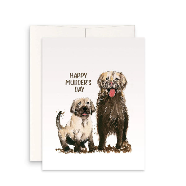 Mudder Day Dogs Mother's Day Card