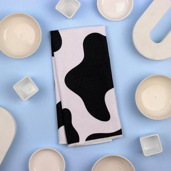Cow Print Dish Towel