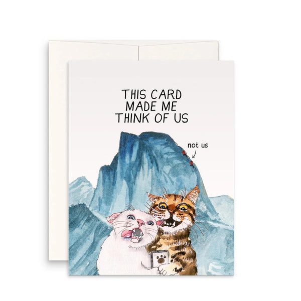 Cats Couple Adventure Anniversary Card