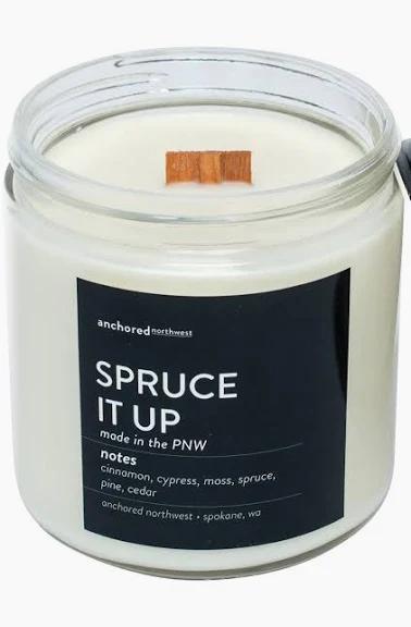 Spruce it Up Large Wood Wick Candle