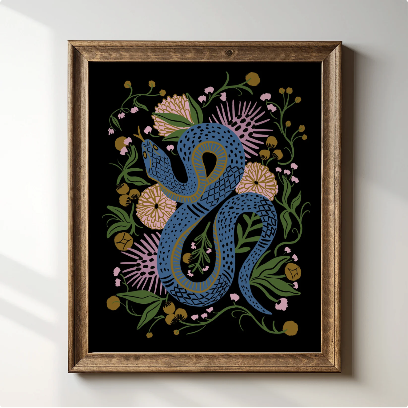 Charmed Snake 8x10 Print