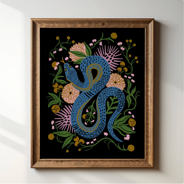 Charmed Snake 8x10 Print