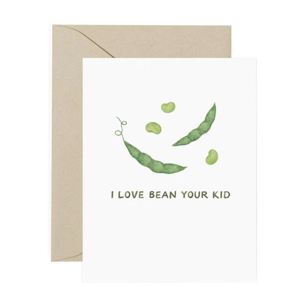 Love Bean Your Kid Father's Day Card