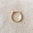 Gold Fill Flat Top Ring
