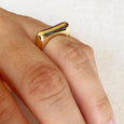 Gold Fill Bubble Top Ring