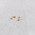 Gold Filled 3mm Ball Stud Earrings