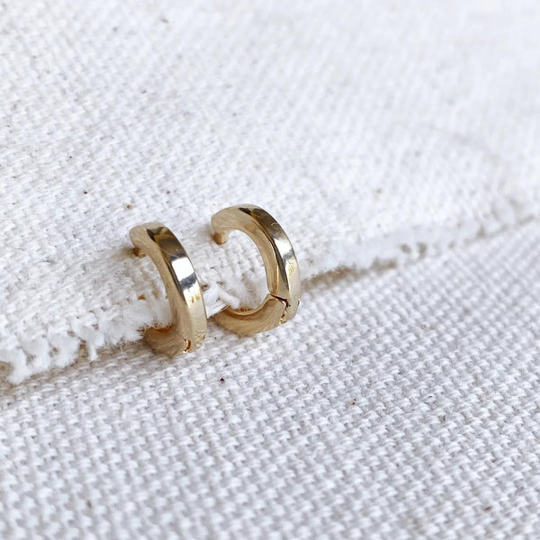 Small Clicker Hoop Earrings 1.0mm