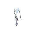 Amethyst Dangle Earrings set in Sterling Silver