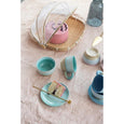 Stoneware Bowl, Reactive Glaze, 3 Colors (each color will vary)