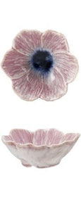 Stoneware Flower Bowl, 6 Colors