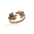 Adjustable Two Flower Dogwood Ring