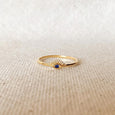 18k Gold Filled Evil Eye Ring