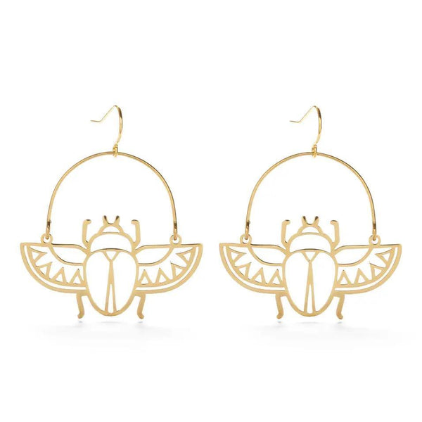 Scarab Hoops