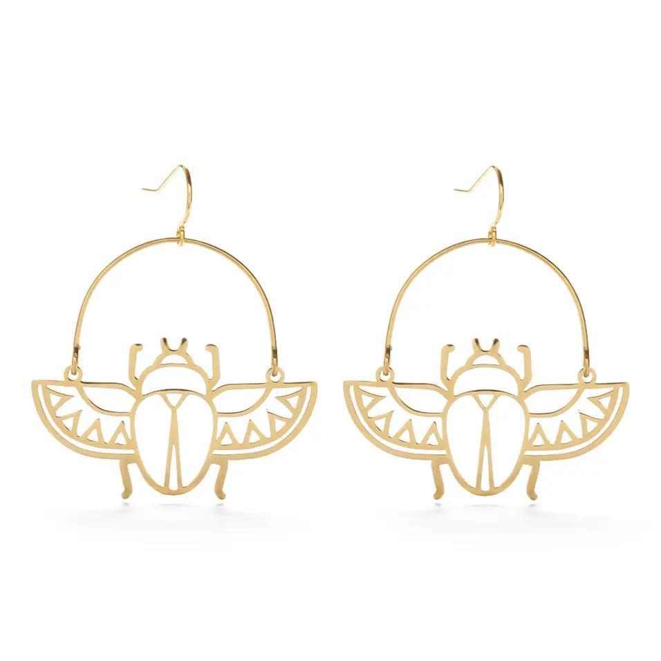 Scarab Hoops