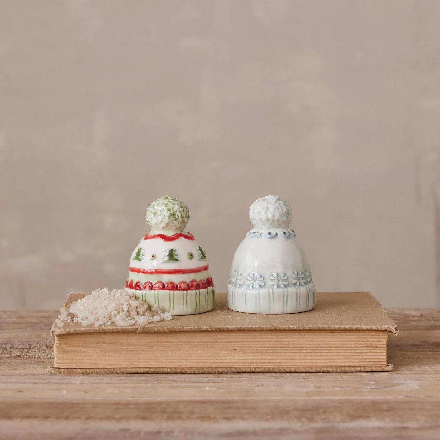 Beanie Hat Salt & Pepper Shakers
