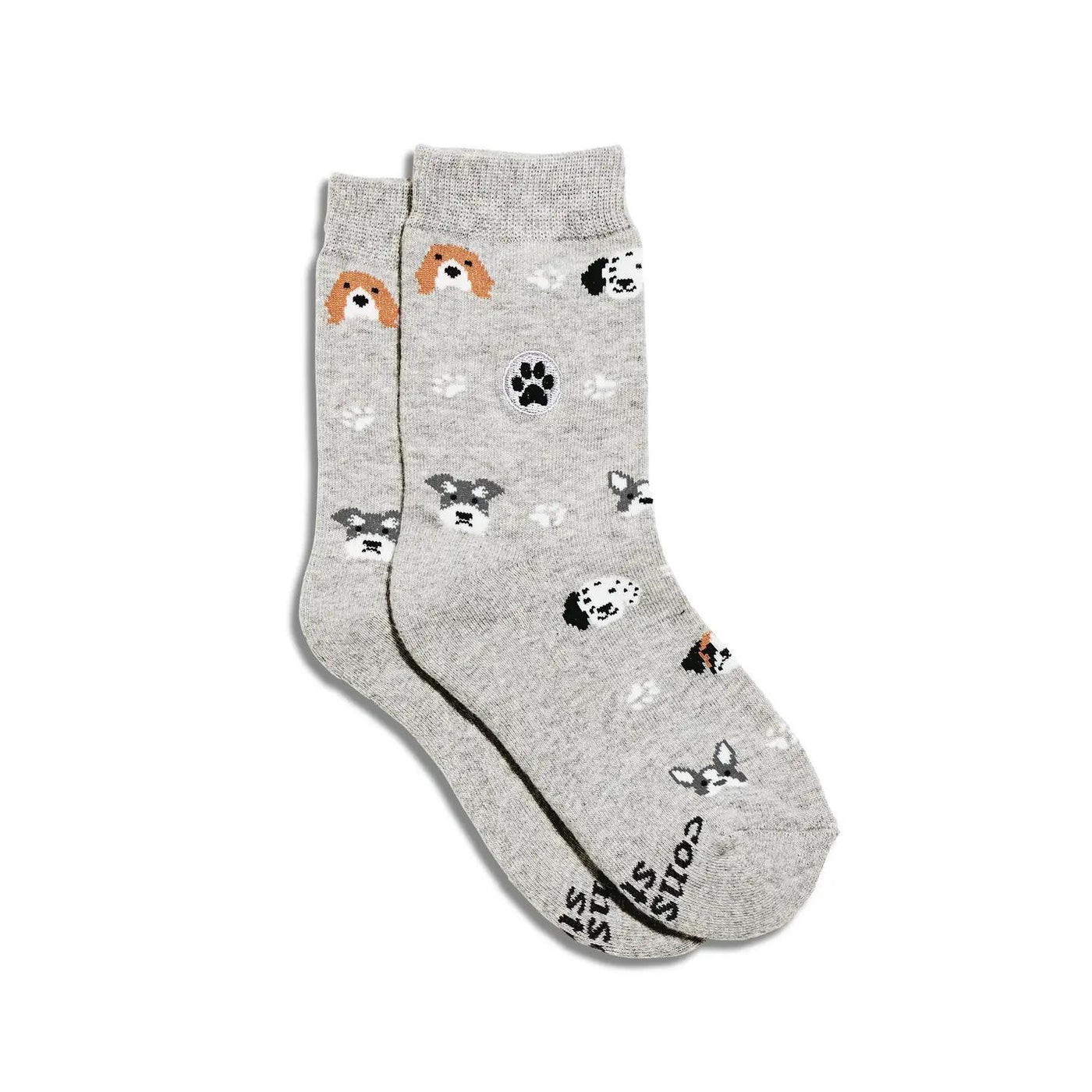 Organic Cotton Kids Socks that Save Dogs
