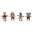 Plush Animal in Clothes, 4 Styles