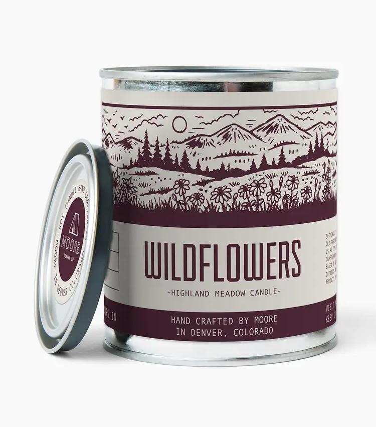 Wildflowers Candle-Pint