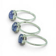 Tanzanite Ring Sterling Silver