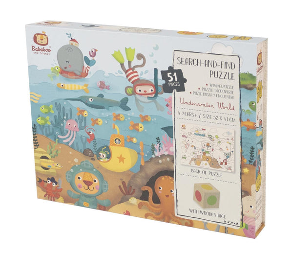 Underwater Search and Find Puzzle Game