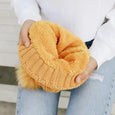Chunky Knit Pom Hat