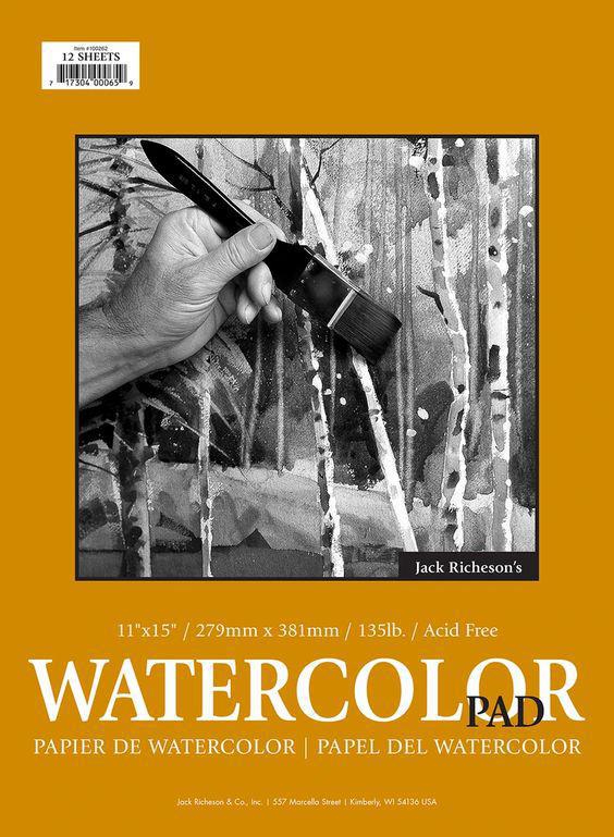 Watercolor Pad - 11x15
