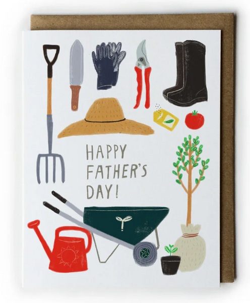 Gardening Dad Father's Day Card