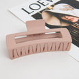 Matte Rectangle Large Hair Claw Clips (Multiple Colors!)