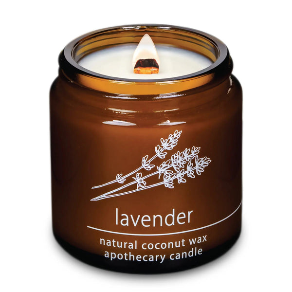 Lavender Coconut Wax Woodwick Candle