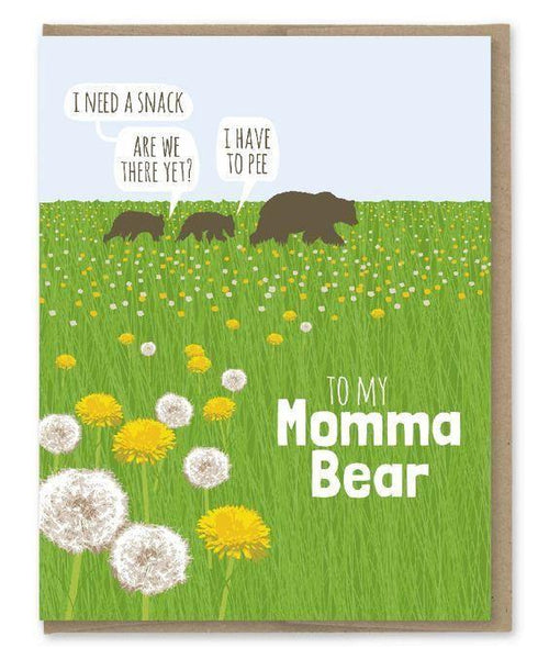 Momma Bear Card