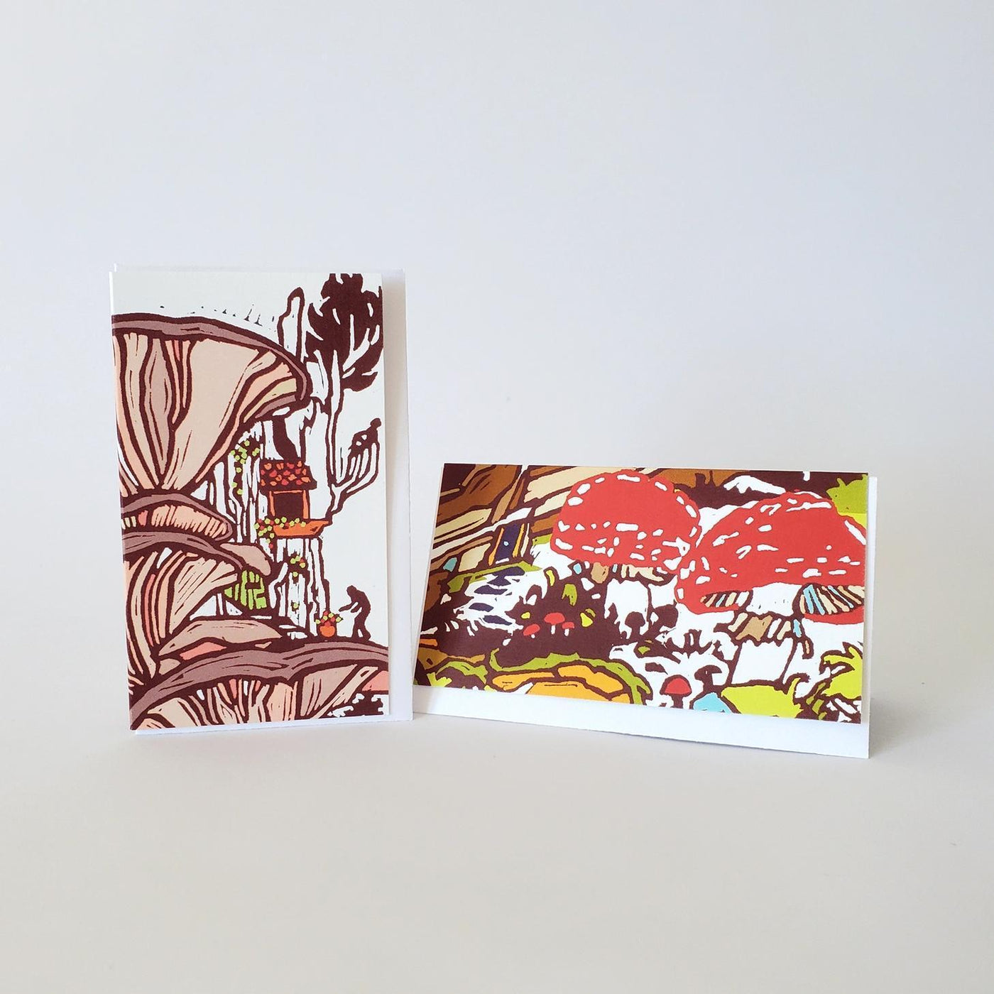 Mushroom Mini Note Card Set of 8