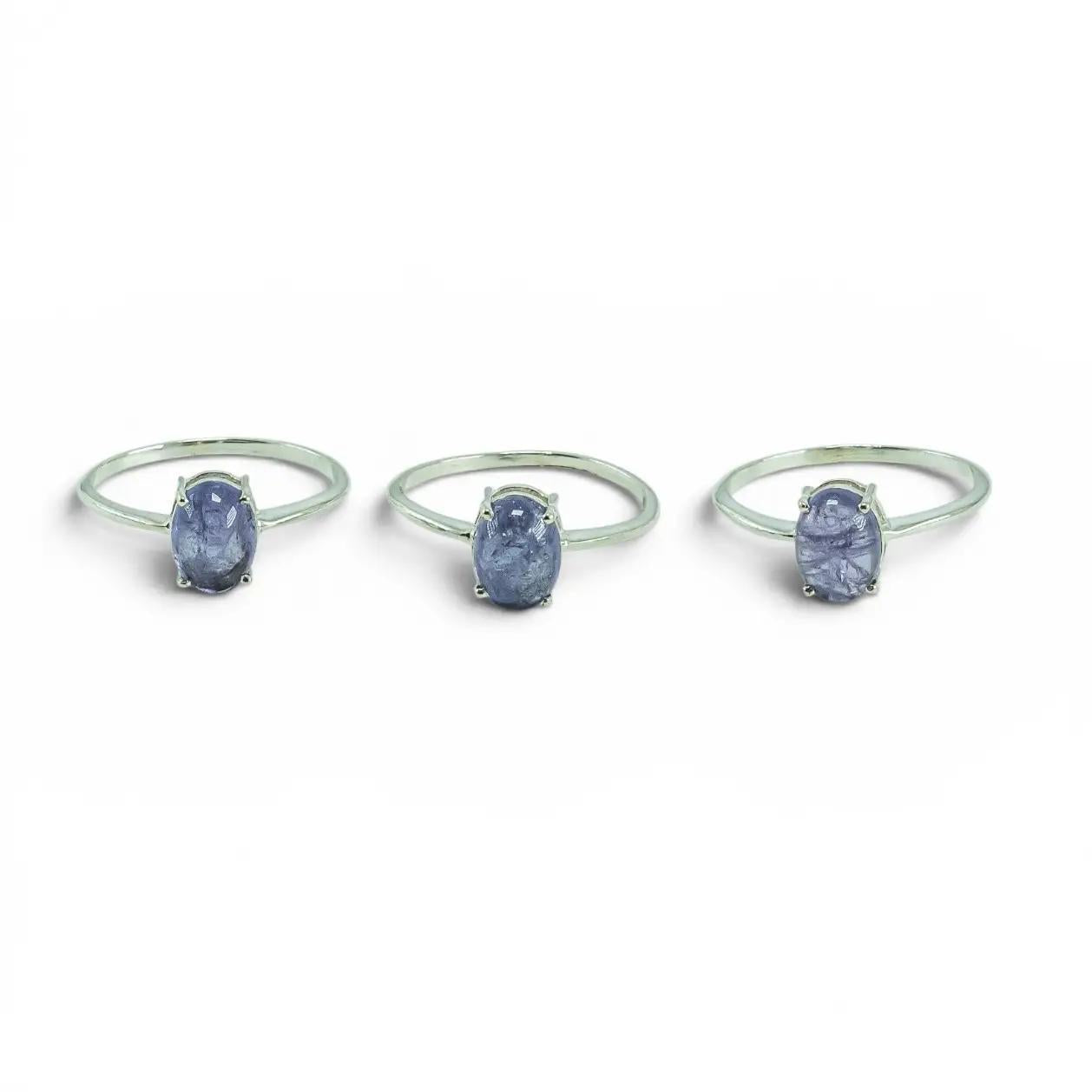 Tanzanite Ring Sterling Silver