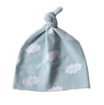Cotton Blend Knotted Baby Hat, 0-9 Months