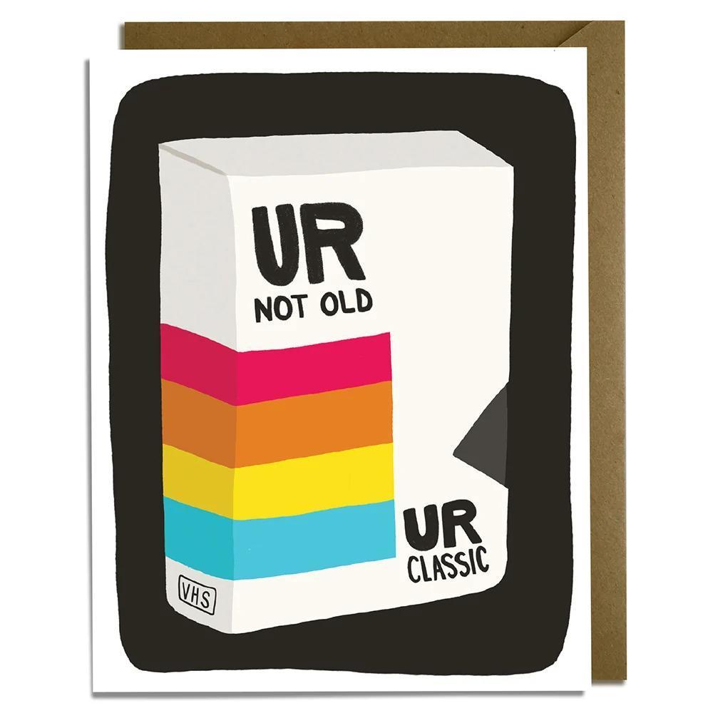Vhs birthday card
