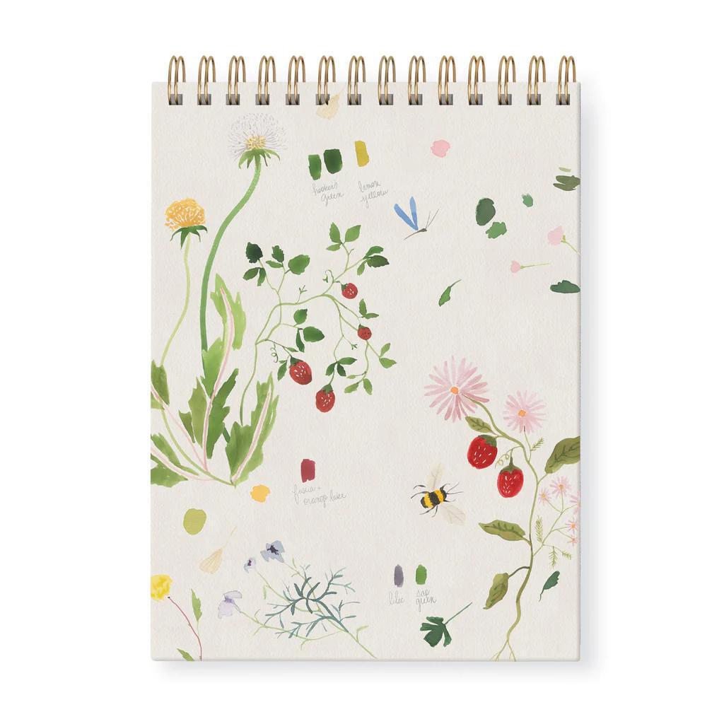 Garden Spiral Sketch Pad