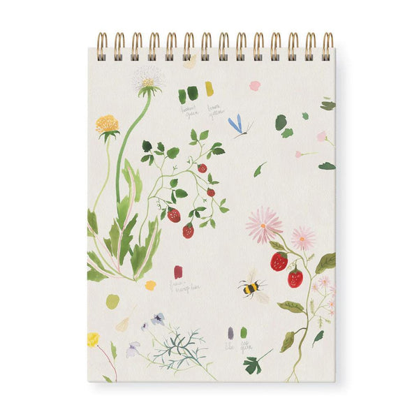 Garden Spiral Sketch Pad